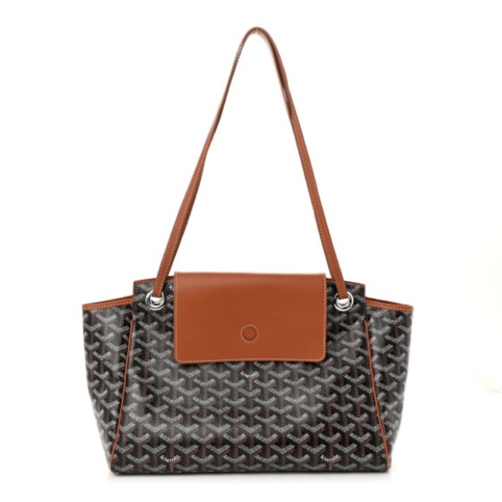 GOYARD GOYARDINE ROUTTE PM BLACK GOLD